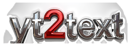 yt2text logo